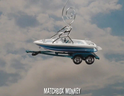 Waterski Wakebord Boat Christmas Ornament Mastercraft Moomba Supra Water Ski - Image 1 of 4