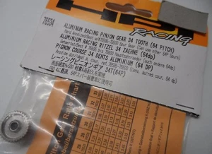 New HPI Aluminium Racing Pinion Gear 34T (64 Pitch) 76534 (34 Tooth) - Picture 1 of 1