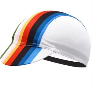 Pro Cycling Cap - White/Colour (UK) RRP £19.99 - Picture 1 of 1