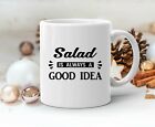Salad Lover Mug Eating Salad Dieting  