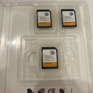 2018-2019 VOLKSWAGEN NAVIGATION AT SD CARD V7 OEM NORTH AMERICA - Picture 1 of 2
