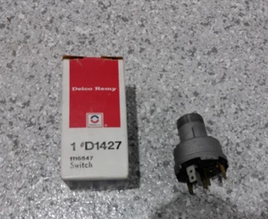 58-59 C1 Corvette Ignition Switch--GM #1116547/D1427--NOS--NCRS! - Picture 1 of 7