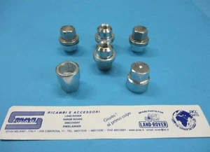 Set 6 Dice Ant-Itheft Wheels Land Rover 90 110 Discovery I Range Rover I STC8843 - Picture 1 of 1