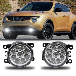 For Nissan Juke 11-14 Factory Bumper Replacement Fit Fog Lights DOT Clear Lens - Picture 1 of 11