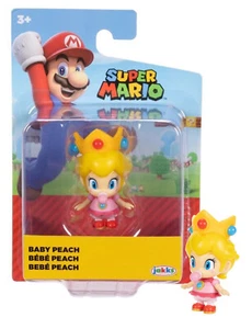 Super Mario Baby Peach 2.5" Figure New in Package - Picture 1 of 1
