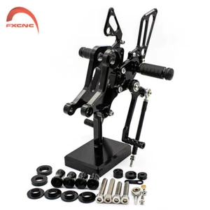 CNC Rear Sets Foot Pegs Rearsets Footrests For Ducati Monster 796 2010-2012 2013 - Picture 1 of 12