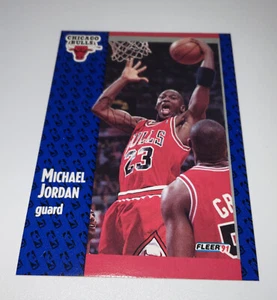 Michael Jordan - Chicago Bulls 1991 Fleer Basketball Card #29 - Picture 1 of 6