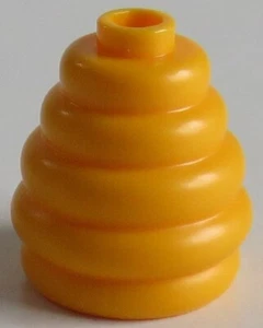 LEGO Kegel / Cone - 2 x 2 x 1 2/3 (Bienenstock), hell gelborange # 35574 - Bild 1 von 1