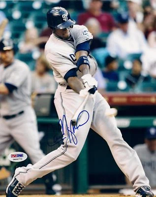 Cameron Maybin Signed San Diego Padres 8x10 Photo PSA/DNA COA Autograph Picture - Image 1 of 2