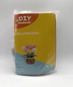 Häkelset für Anfänger getopfte Tulpe M-30 DIY Basteln - Bild 1 von 5