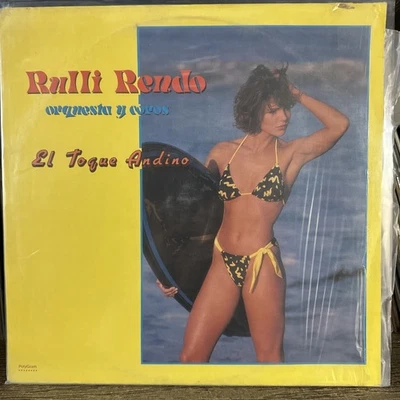 RULLI RENDO ORQUESTA Y COROS -TOQUE ANDINO- 1986 MEX. LP SEXY COVER, PUNCH HOLE - Image 1 of 4