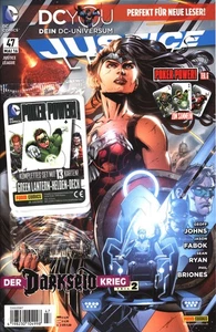 Justice League Nr. 47 - Panini (2016) mit Poker Power Karten Beilage Zustand 1 - Picture 1 of 1