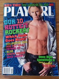 PLAYGIRL Magazine ~ August 1996 ~  10 Hottest Rockers, Who Goes Nude? ~ M0240 - Picture 1 of 1