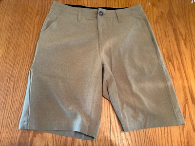 NWOT Volcom Surf & Turf Hybrid Shorts Size 29 Khaki 4-Way Stretch Quick Dry - Image 1 of 4