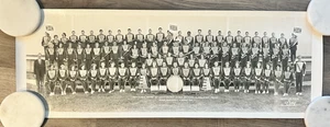 Foto panorámica Westbury High School Houston 1964-65 banda de marcha TX - Imagen 1 de 5