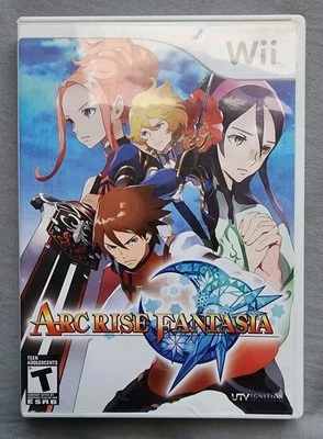 Arc Rise Fantasia (Nintendo Wii, 2010) CIB w/ Manual TESTED  - Image 1 of 4