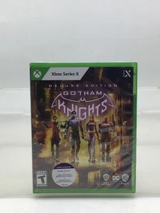 Microsoft Xbox Series X Videospiel: Deluxe Edition Gotham Knights - Neu & Sealed - Bild 1 von 6