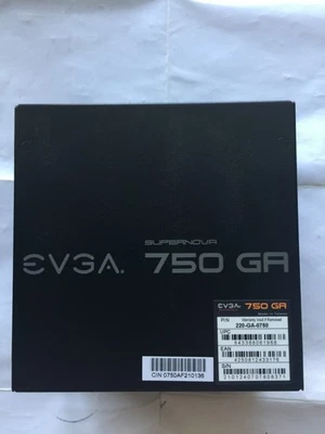 EVGA SuperNOVA 750 GA, 80 Plus Gold 750W, Fully Modular, ECO Mode, TESTED - Image 1 of 4