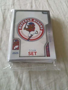 2025 BUFFALO BISONS TEAM SET NEW BLUE JAYS 31 CARDS SEALED - Picture 1 of 11