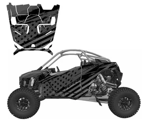 2025-2026 Polaris RZR Pro XP Pro R Pro XP kit de calcomanías gráficas diseño #9056 - Imagen 1 de 16