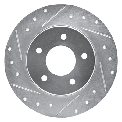 For Chevy Monte Carlo 95-99 Brake Rotor DFC Premium Drilled & Slotted Rear Foto 1 de 4