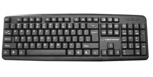 Esperanza AMARILLO EK134 Folientastatur (USB 2.0; (EU); Farbe schwarz) - Bild 1 von 4