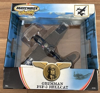 Matchbox Collectibles GRUMMAN F6F-3 HELLCAT Diecast Airplane - Image 1 of 4