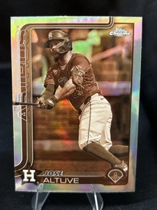 2025 Topps Chrome Baseball - Jose Altuve #77 Sepia Refractor - Bild 1 von 2