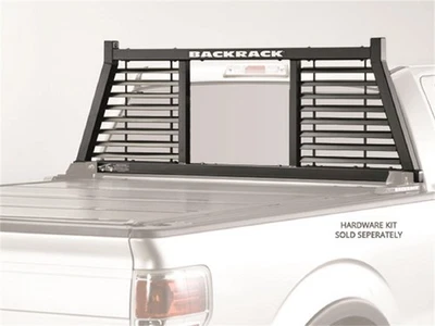 BackRack Black Powder Coat Half Louvered Rack for Silverado Sierra Ram 2500 3500 Foto 1 de 4