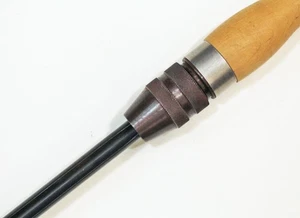 Robust ER32 Wood Turning Collet Handle with 5/8 Collet and Bowl Gouge - Picture 1 of 7