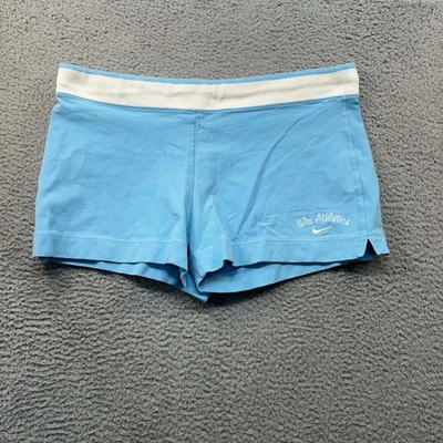 Pantalones cortos deportivos Nike grandes azul mezcla de algodón Foto 1 de 4