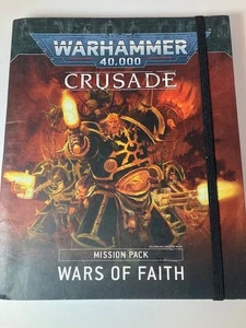 Warhammer 40K Crusade Mission Pack Wars of Faith 2021 Rulebook Spiral Bound GW - Picture 1 of 5