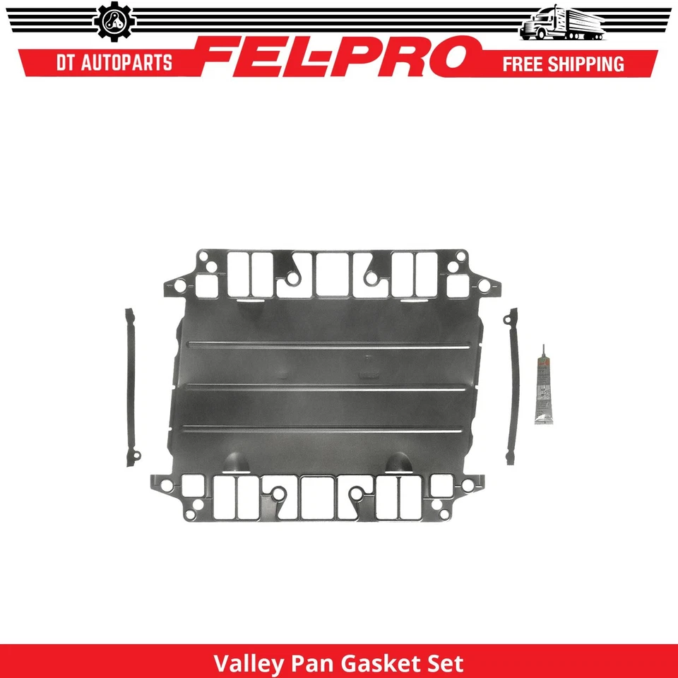 For 1972 Buick GS 455 7.5L V8 Valley Pan Gasket Set Fel-Pro - Image 1 of 2