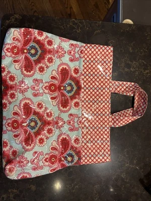 Bolso de Mano Cartera Forro Exterior de Plástico Paisley Patrón Floral Lunares Sin Marca Foto 1 de 4