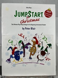 Peter Blair JumpStart for Christmas Songbook Cello Bass Heritage Sheet Music - Picture 1 of 5