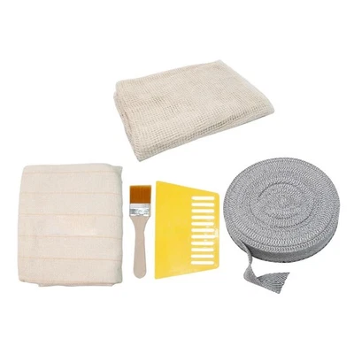 Crochet de verrouillage Tapis faisant de la toile Kit de tricot à faire - Photo 1/4