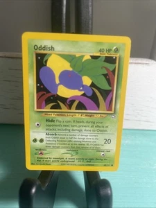 Oddish 68/111 - Neo Genesis Unlimited Edition - WOTC Pokemon LP - Picture 1 of 8