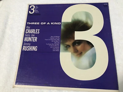 LP 3 OF A KIND Ray Charles Ivory Joe Hunter Jimmy Rushing Rare,(M) VINTAGE - Image 1 of 3