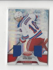 2011-12 Certified Mirror Red #133 Marian Gaborik Dual JERSEY Rangers /99