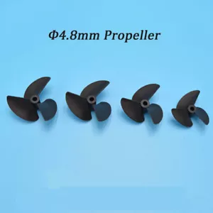 1PC 3-blade 47 52 55 57mm Left Rotation Nylon 3/16" Propeller Prop for RC Boat - Bild 1 von 9