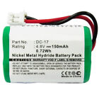  SportDOG DC-17 4SN-1/4AAA15H-H-JP1 MH120AAAL4GC Battery Replacement 150mAh 
