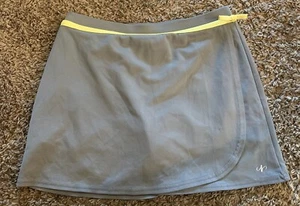 Nordic Track Women’s  Skort Skirt Tights Lined Gray Small Perfect - Picture 1 of 5