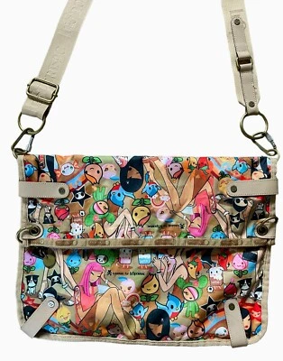 Lesportsac Tokidoki Playground Messenger Bag Crossbody Purse - Rare HTF Pattern - Image 1 of 4