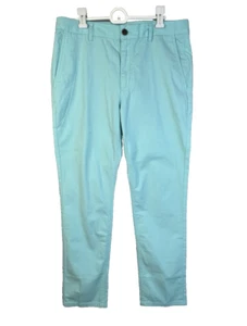 Bonobos Slim Fit Pants Men 33 /30 Light Green Cotton Stretch Preppy Golf Resort - Picture 1 of 11