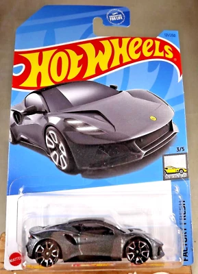 2023 Hot Wheels #121 Factory Fresh 3/5 LOTUS EMIRA Gray w/Chrome Trap5 Spokes - Image 1 of 4