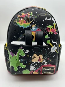 Disneyland Main Street Electrical Parade Loungefly Mochila Bolso Limitado Nuevo con Etiquetas - Imagen 1 de 7