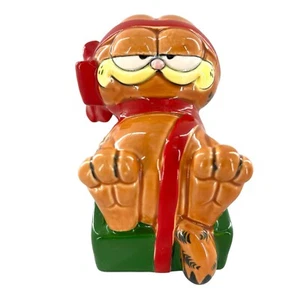 Garfield Enesco Figurine 1981 Toy Animation Ceramic Korea Vintage Collectible 4" - Picture 1 of 12