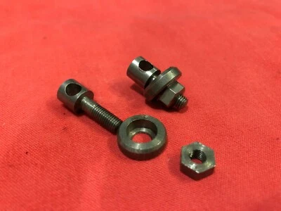 NOS 2 serre tringle CADRE garde boue vélo ancien old bike mudguard lefol 1950 - Photo 1/2