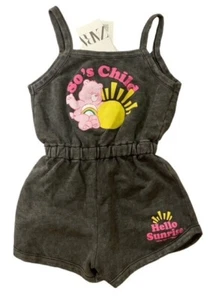 NWT Sz 6 ZARA Romper CARE BEARS Retro 80s - Picture 1 of 3