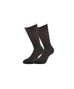 12 Pares De Medias Hombre Corte En 100% Algodón Hilo de Escocia 12-500FDS - Imagen 1 de 14